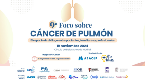 Te esperamos el 19 de noviembre en el 9º FORO sobre CÁNCER DE PULMÓN