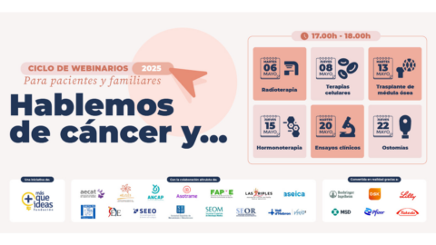 Cumplimos 5 ediciones de la iniciativa «HABLEMOS DE CÁNCER Y…»